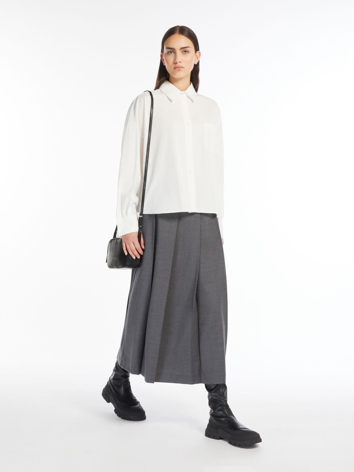 Weekend Camicia over in popeline