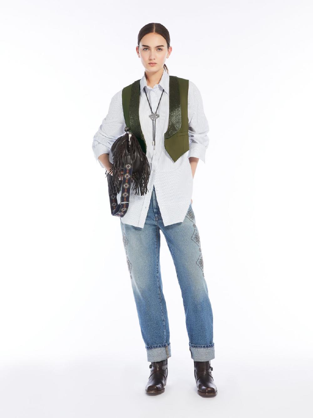 Weekend Camicia over in twill di cotone