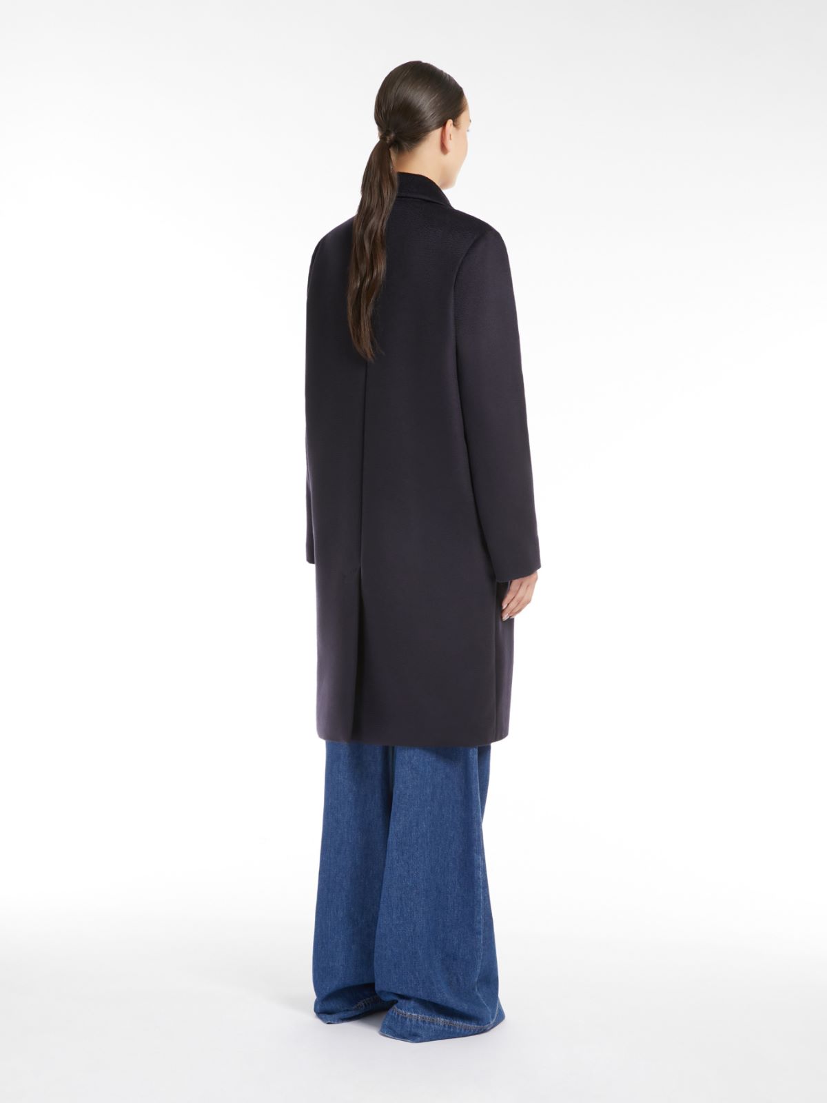 Weekend Cappotto Doppiopetto In Drap Di Lana