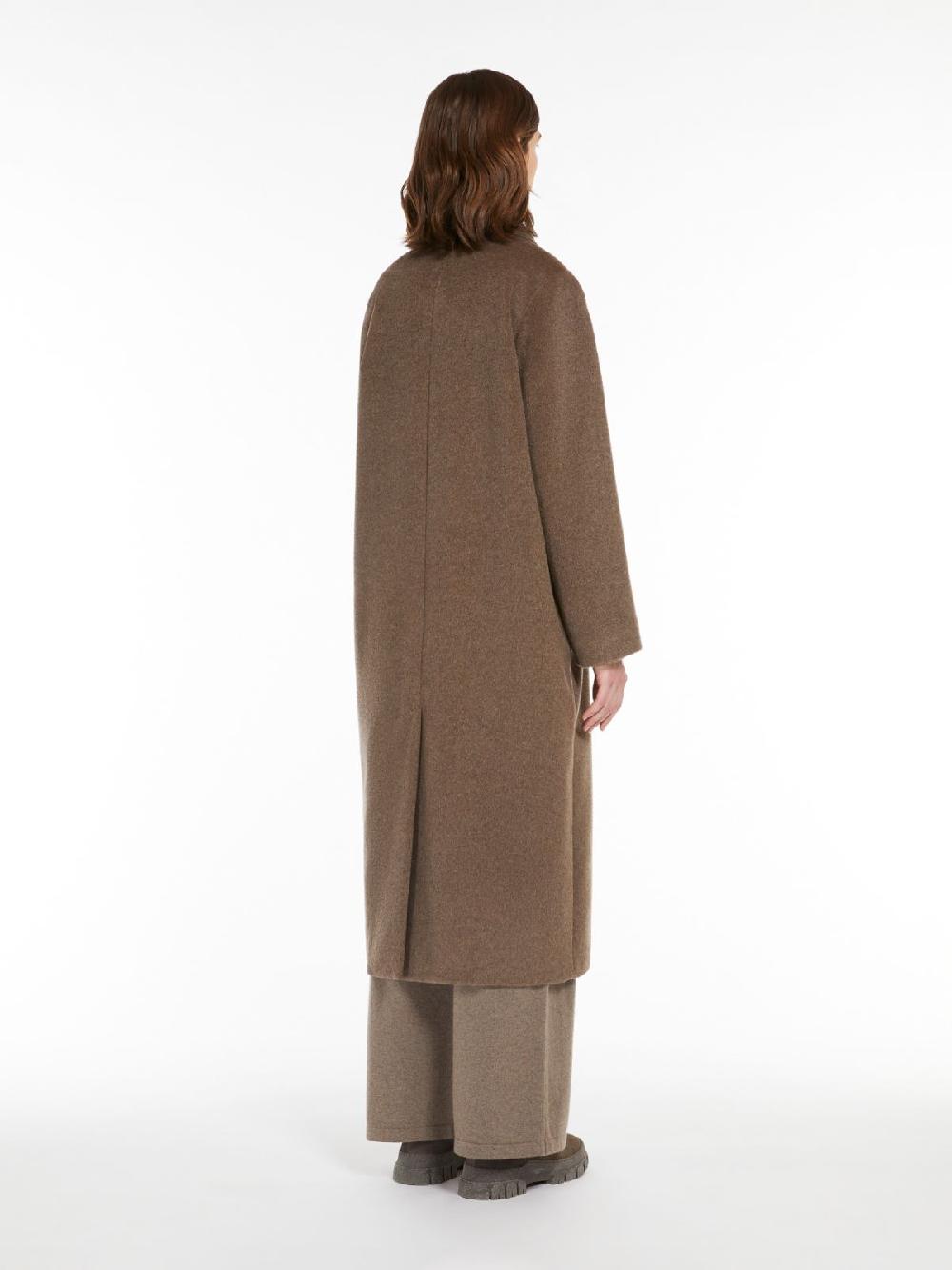 Weekend Cappotto Doppiopetto In Lana E Alpaca