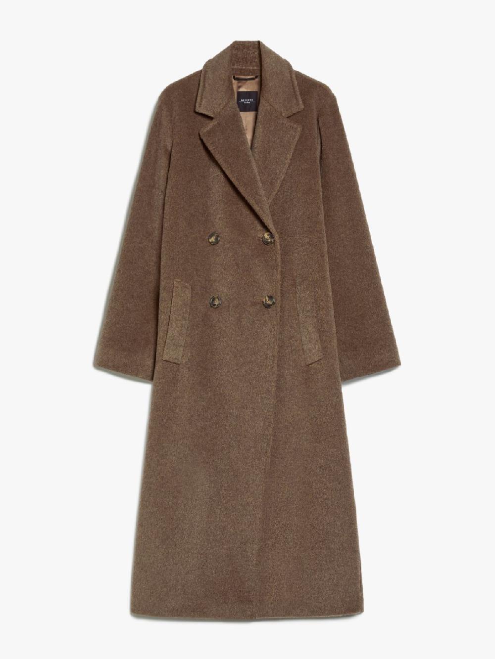 Weekend Cappotto Doppiopetto In Lana E Alpaca