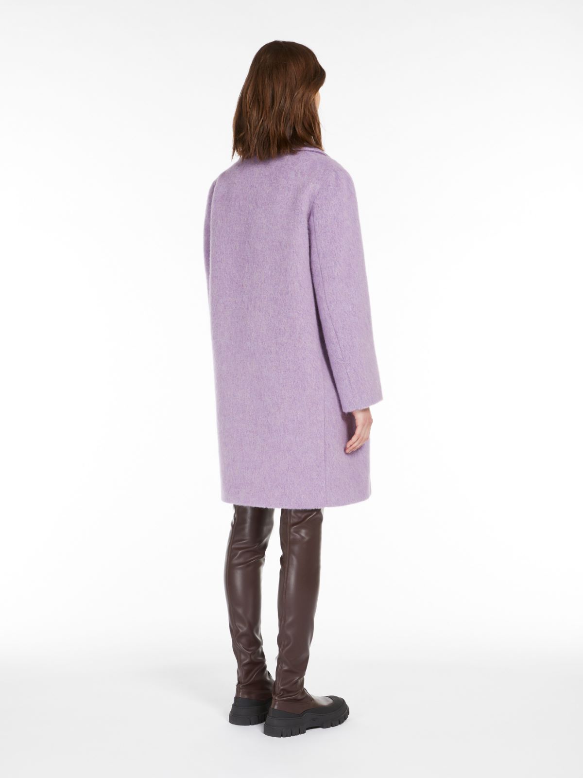 Weekend Cappotto Doppiopetto In Mista Lana