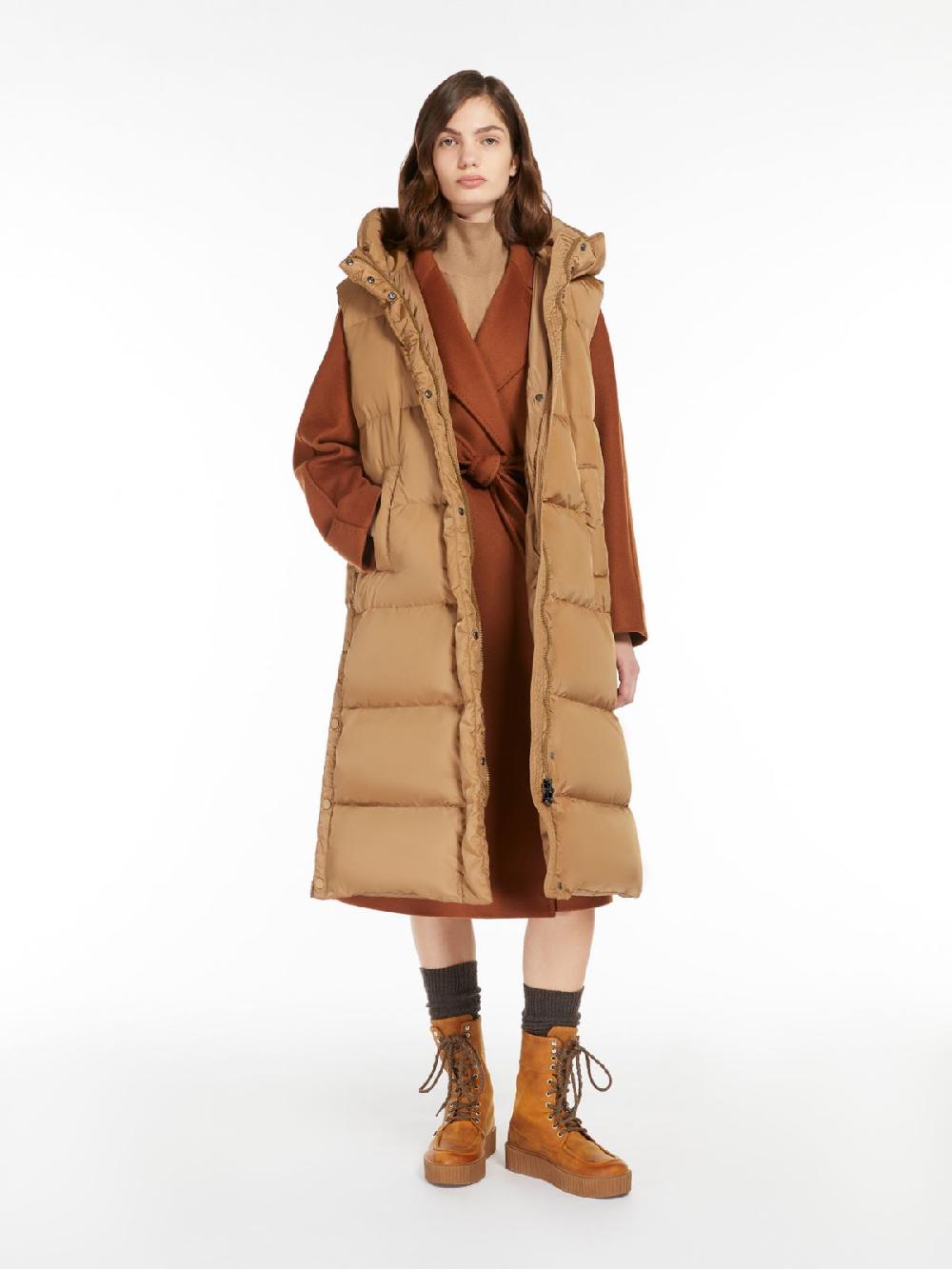 Weekend Cappotto In Lana Con Cintura