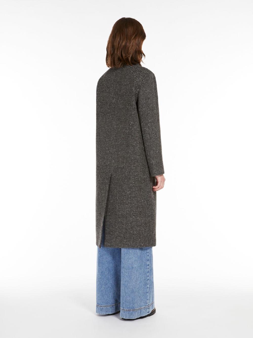 Weekend Cappotto In Tweed Di Lana