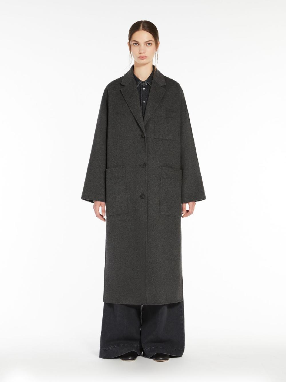 Weekend Cappotto Lungo In Double Di Lana