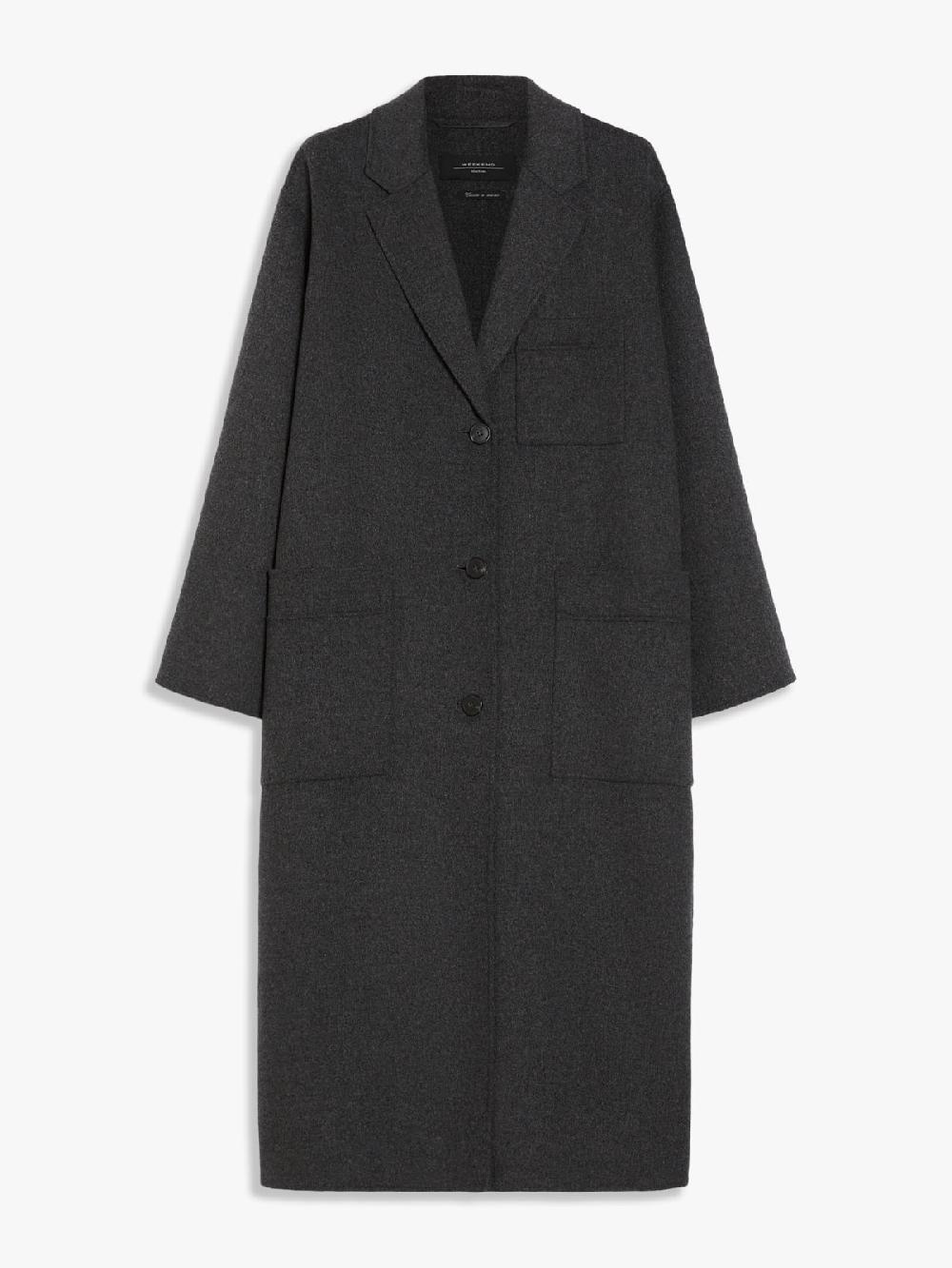 Weekend Cappotto Lungo In Double Di Lana