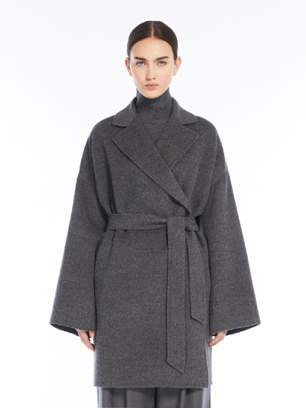 Weekend Cappotto Over In Lana Di Alpaca