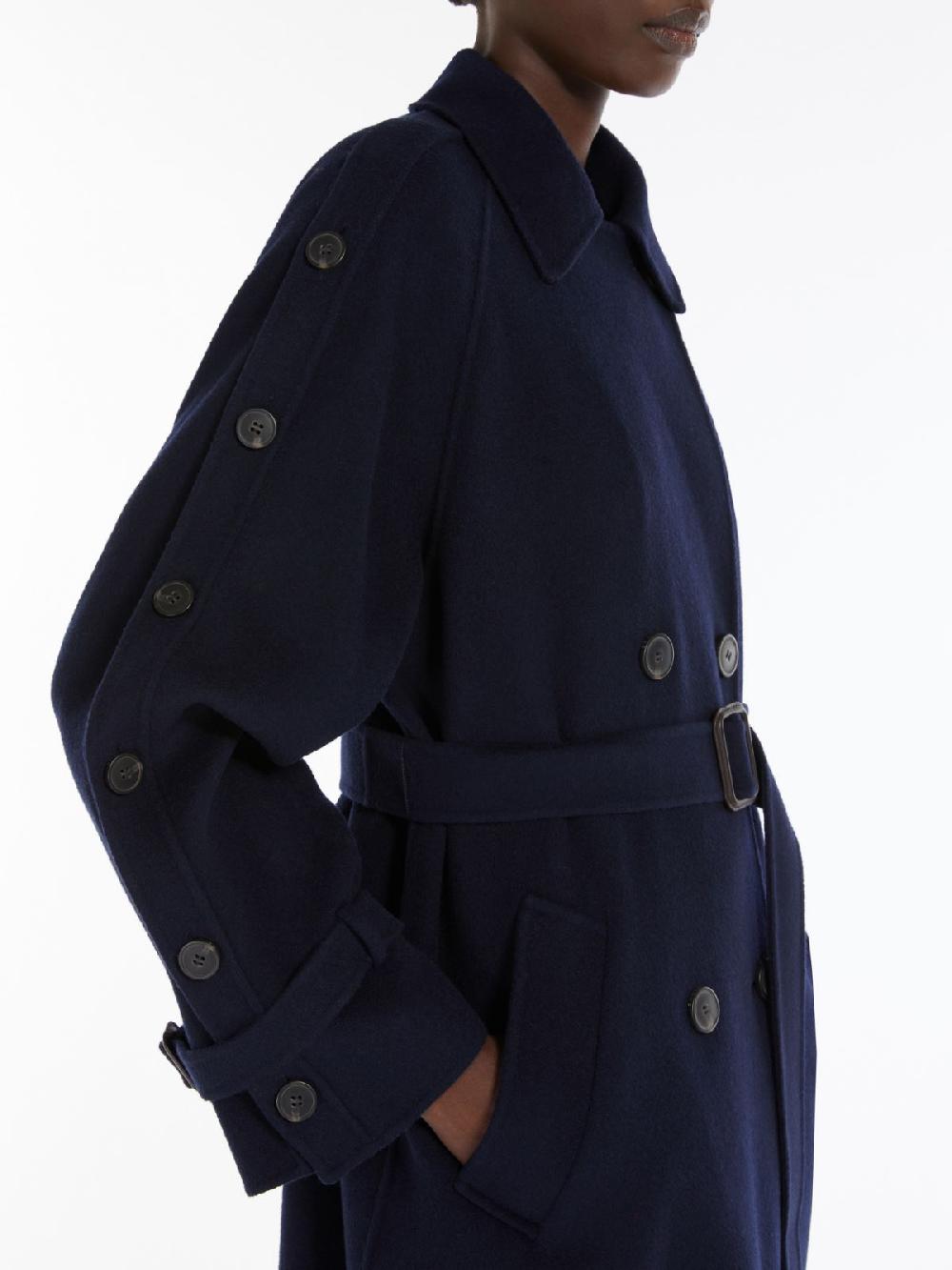 Weekend Cappotto Trench In Lana