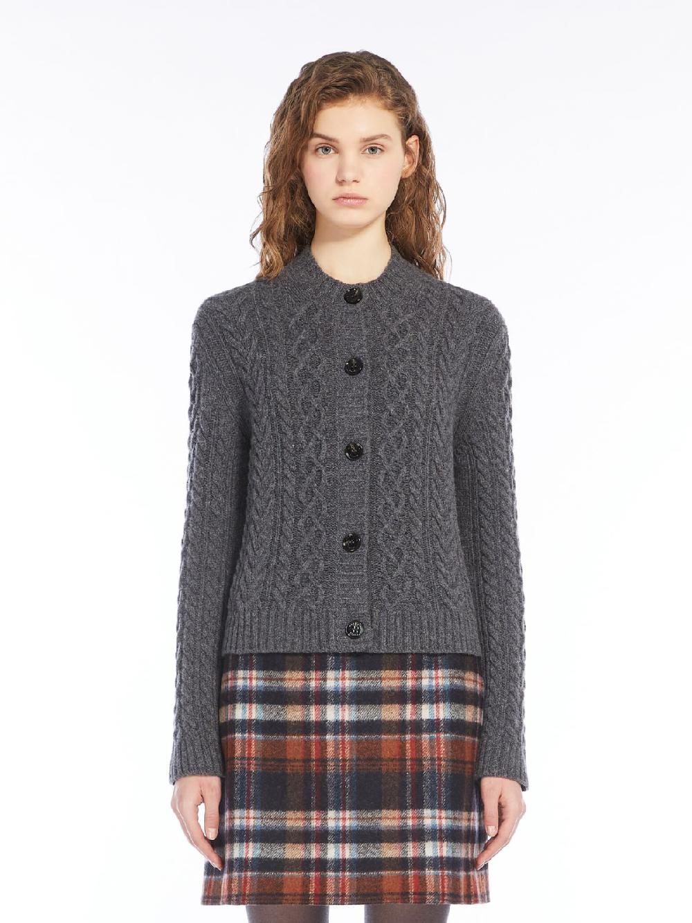 Weekend Cardigan In Lana A Trecce