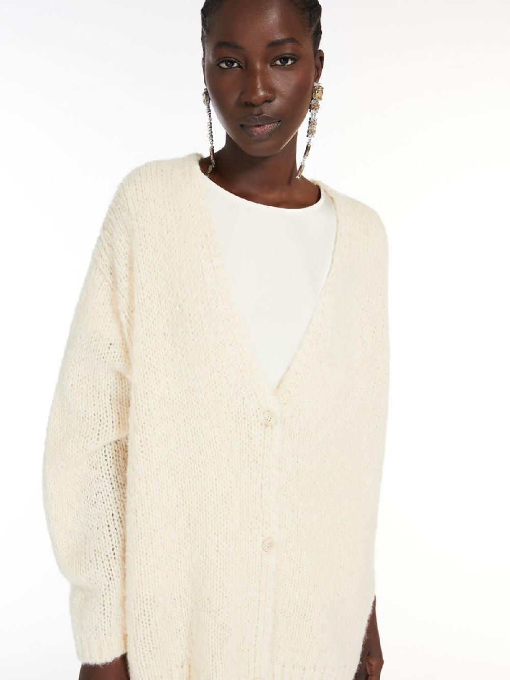 Weekend Cardigan Over In Alpaca E Cotone