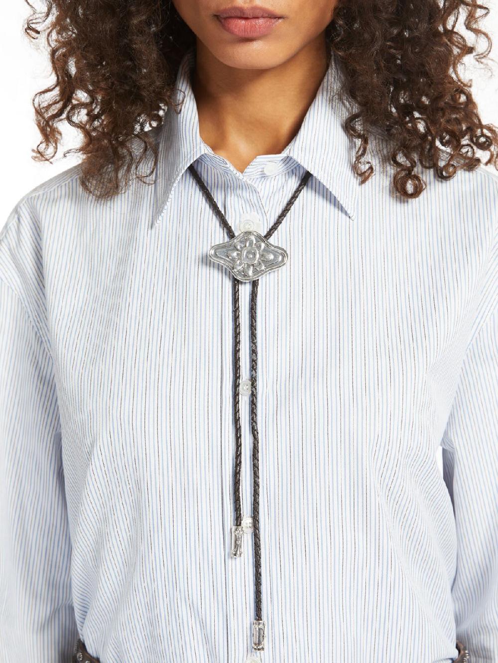 Weekend Collana Bolo In Tessuto Spalmato