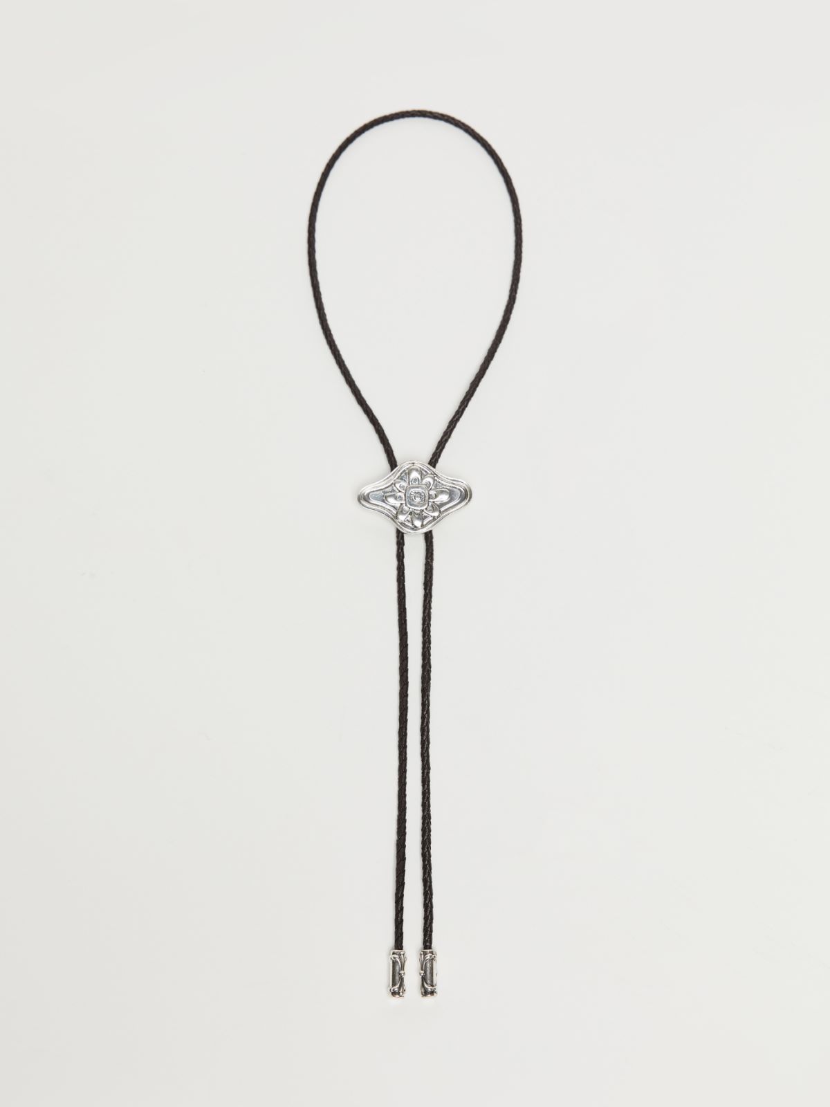 Weekend Collana bolo in tessuto spalmato