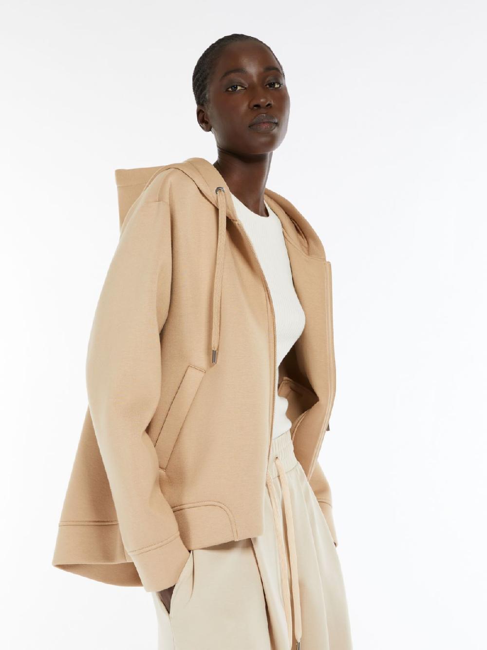 Weekend Felpa Con Cappuccio In Jersey