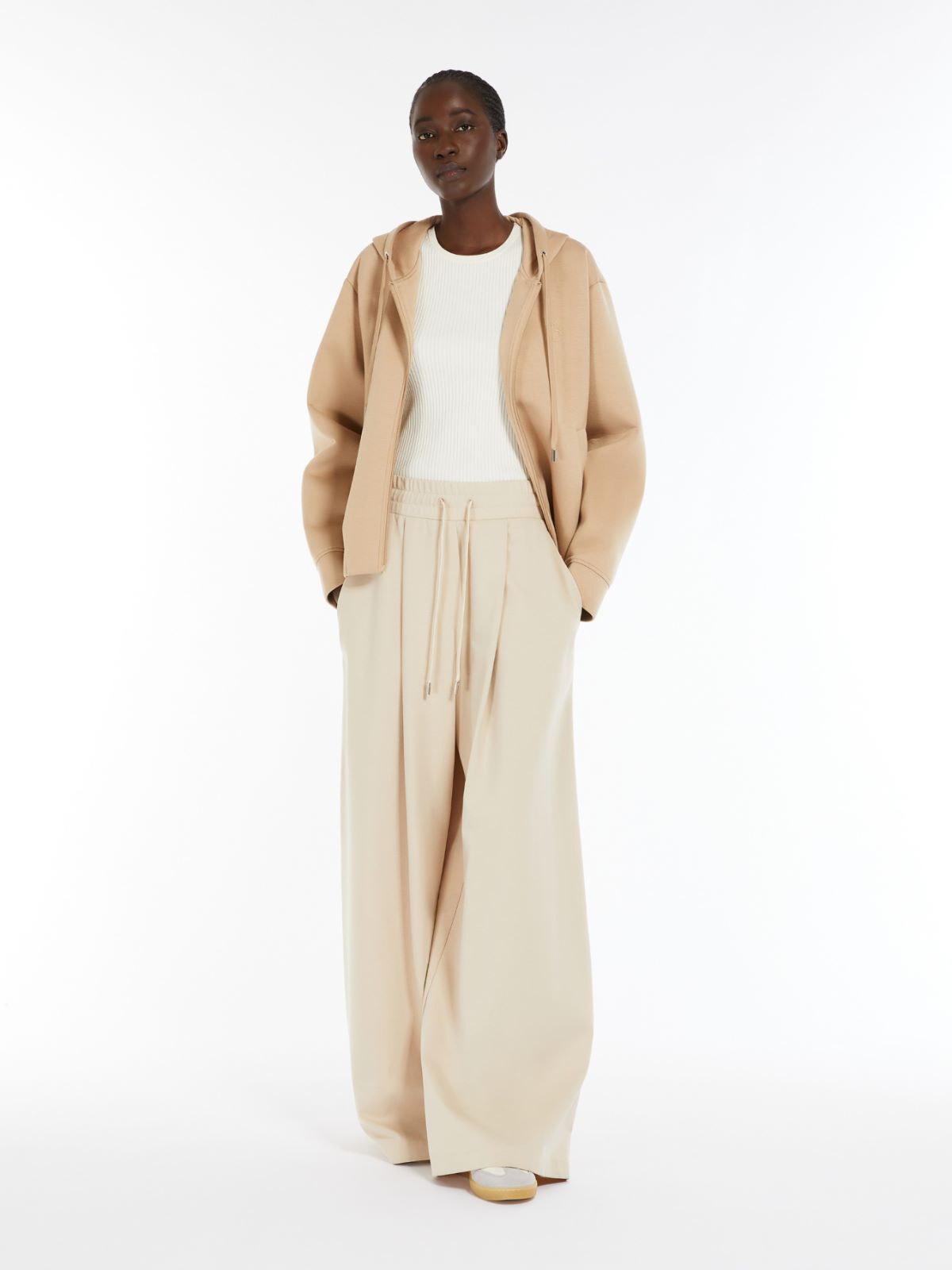 Weekend Felpa con cappuccio in jersey