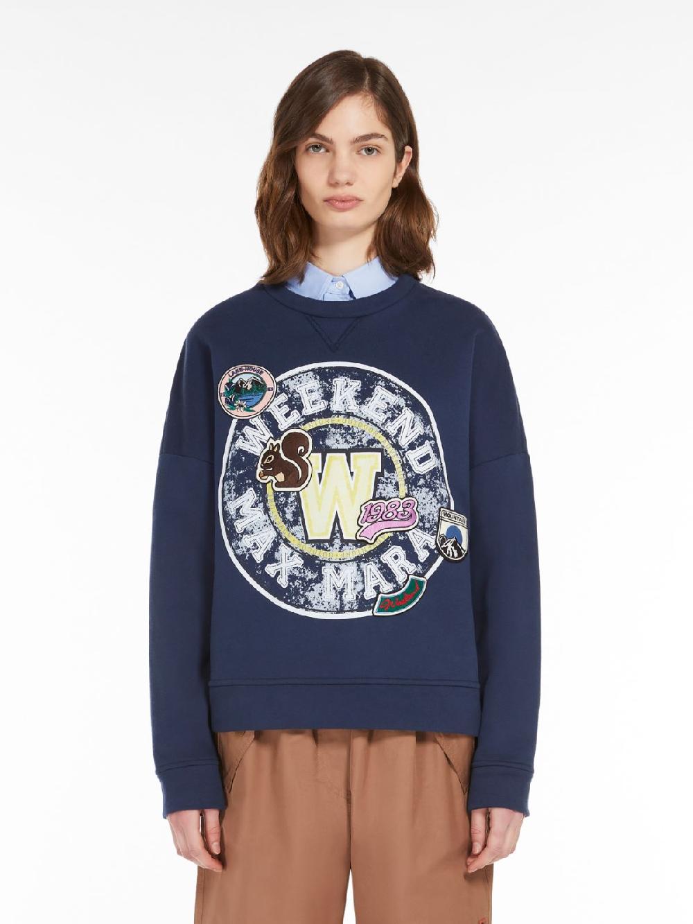 Weekend Felpa In Cotone Organico