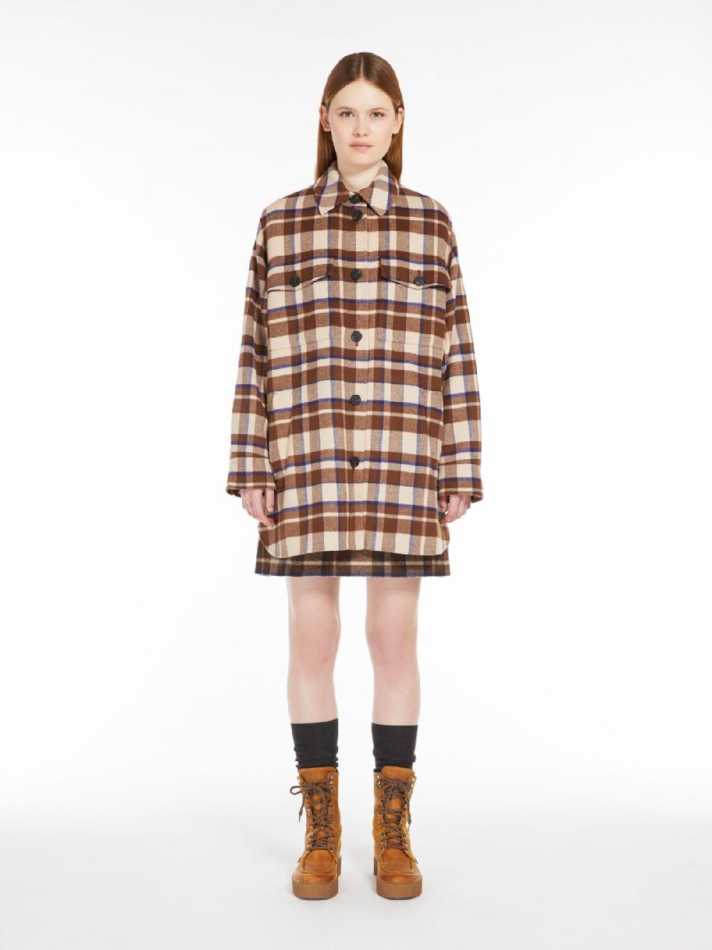 Weekend Giacca 3 Pezzi In Mista Lana Check