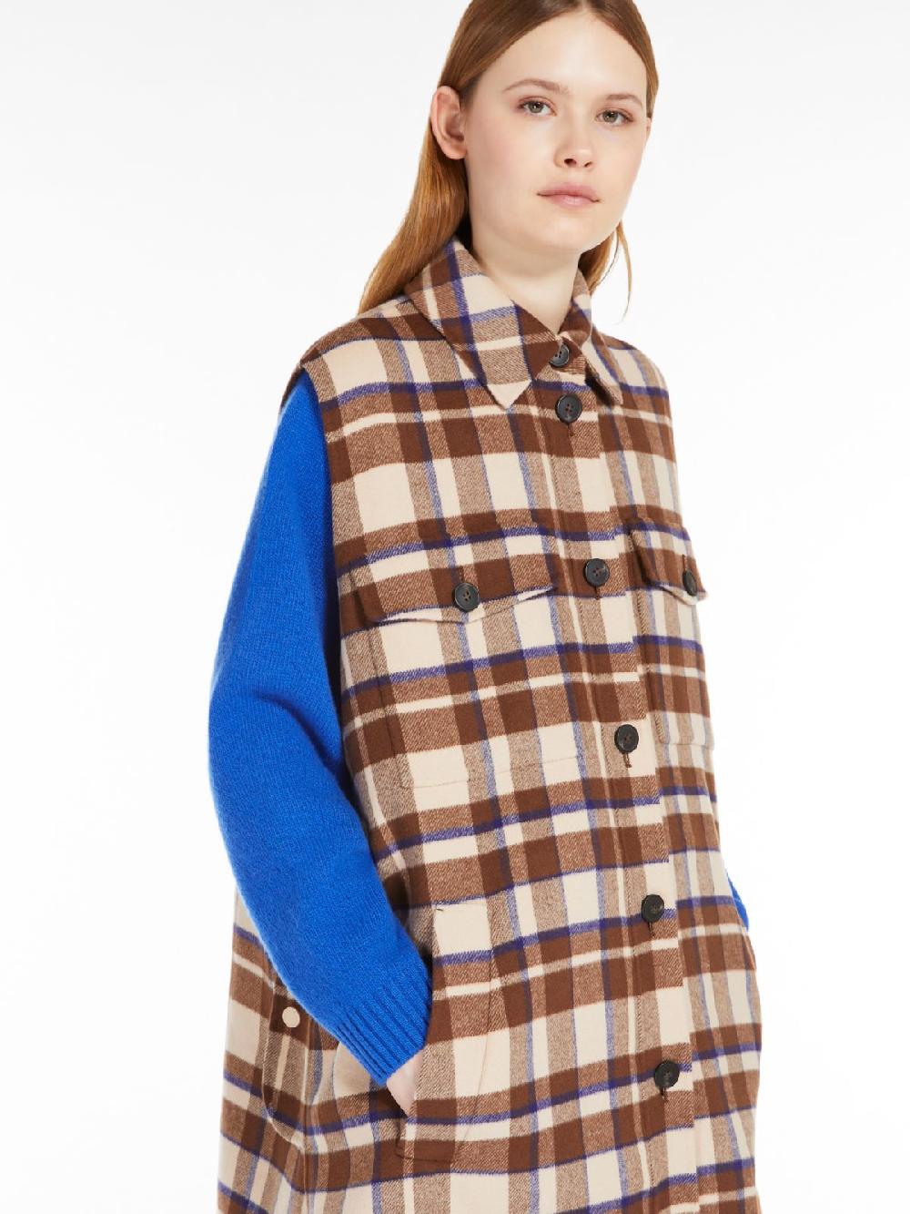 Weekend Giacca 3 Pezzi In Mista Lana Check