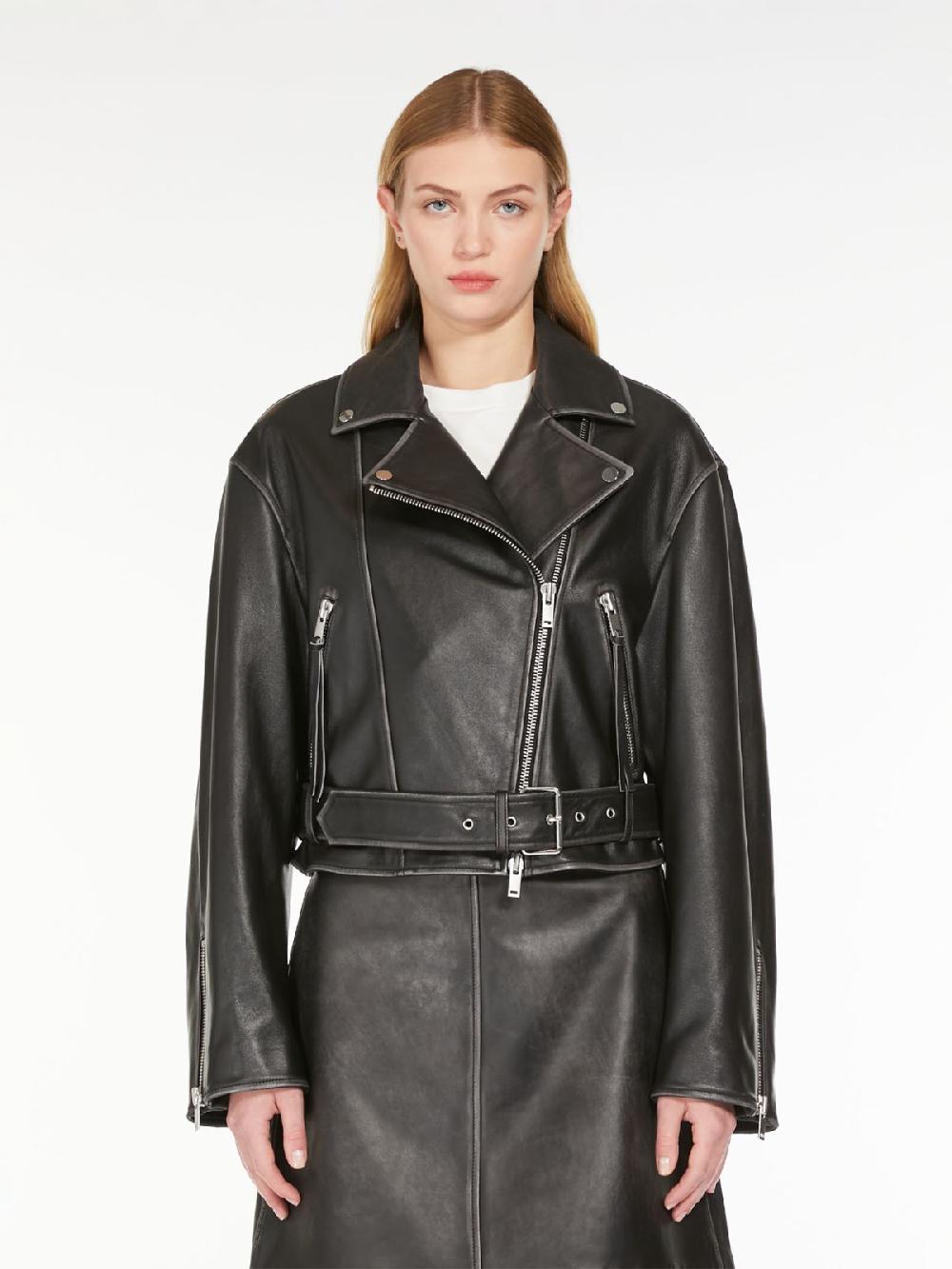 Weekend Giacca Biker In Pelle