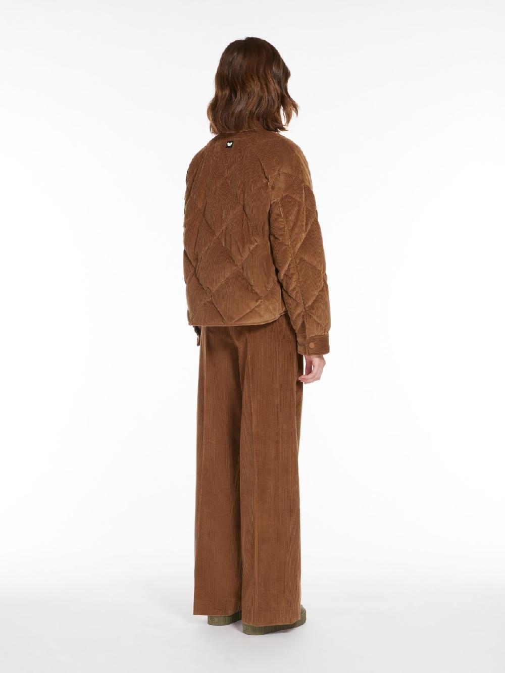 Weekend Giacca Imbottita In Velluto Antigoccia