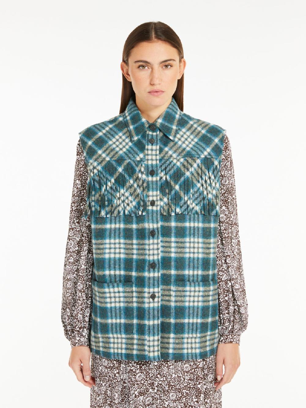 Weekend Gilet In Flanella Di Lana