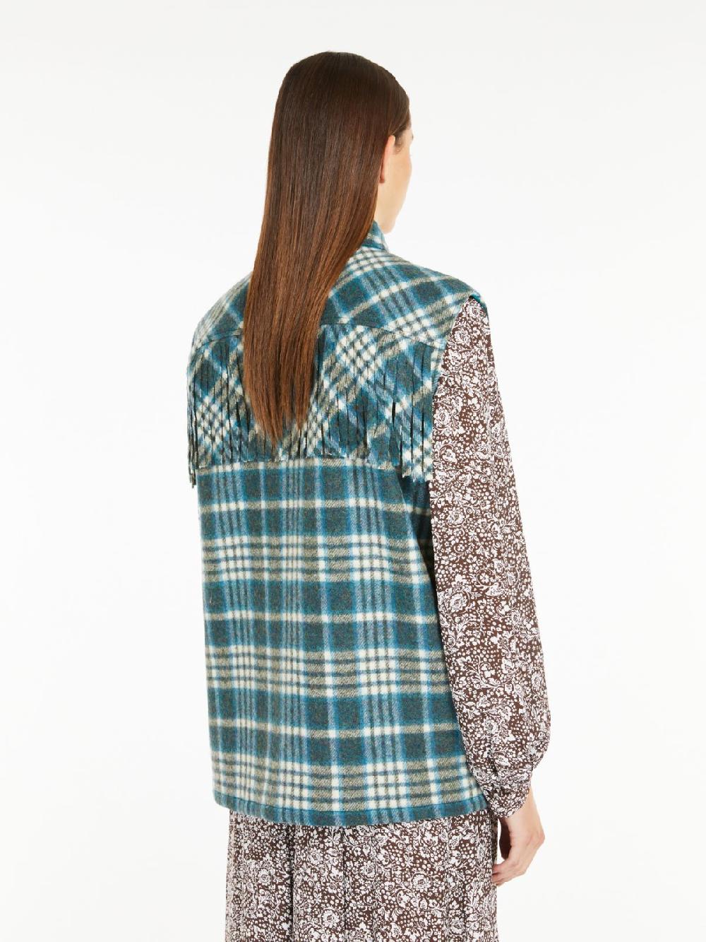 Weekend Gilet In Flanella Di Lana