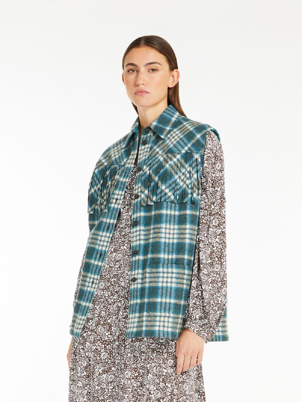 Weekend Gilet In Flanella Di Lana