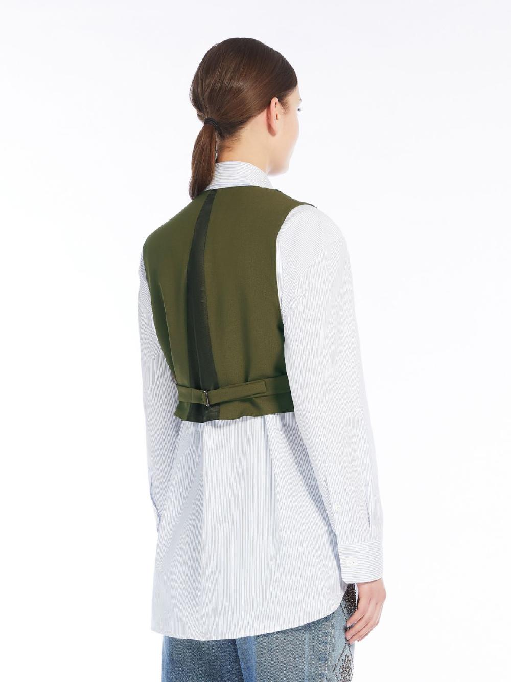 Weekend Gilet In Mista Lana