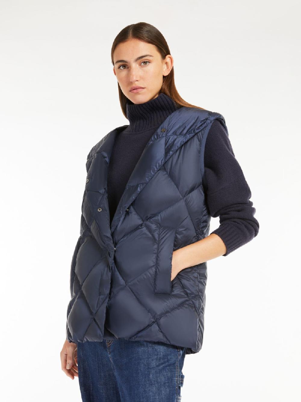 Weekend Gilet In Tessuto Tecnico Trapuntato