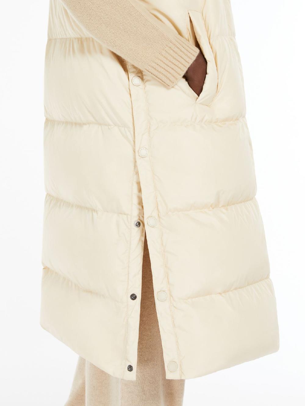 Weekend Gilet Lungo In Taffetà Antigoccia