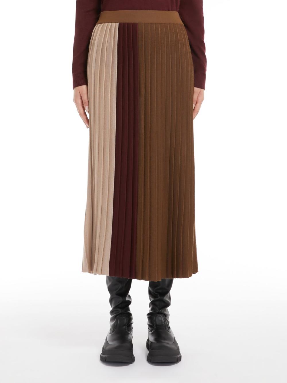 Weekend Gonna Plissé In Maglia