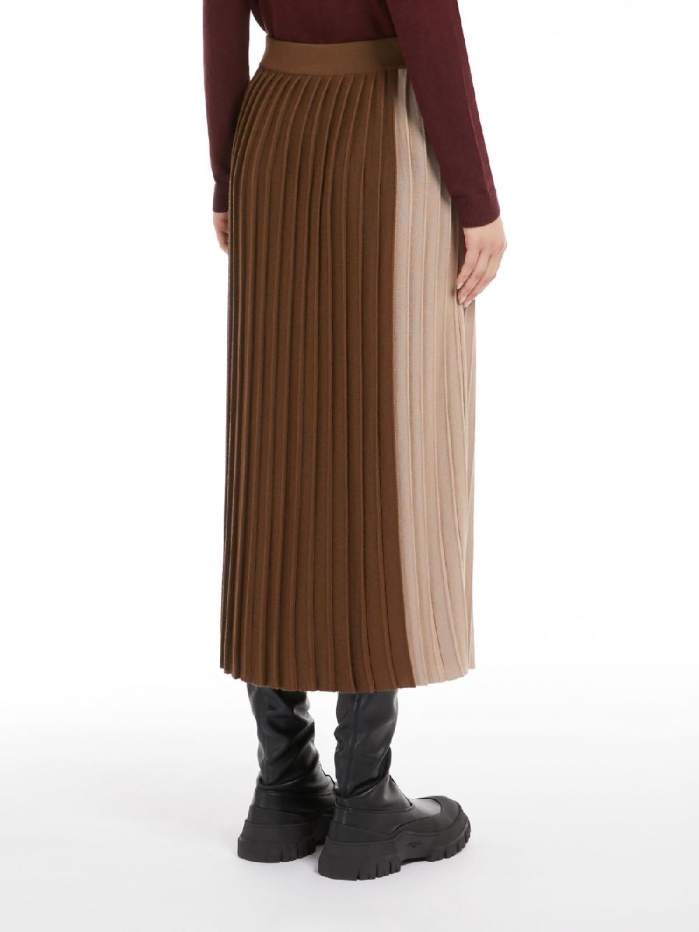 Weekend Gonna Plissé In Maglia