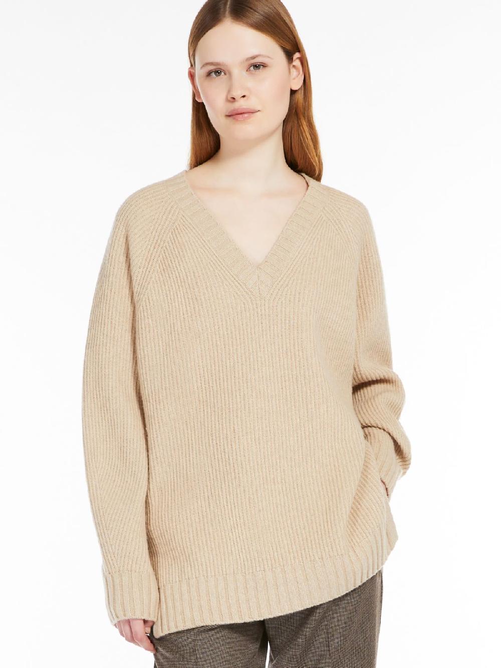 Weekend Maglia A V In Lana Viscosa E Cachemire