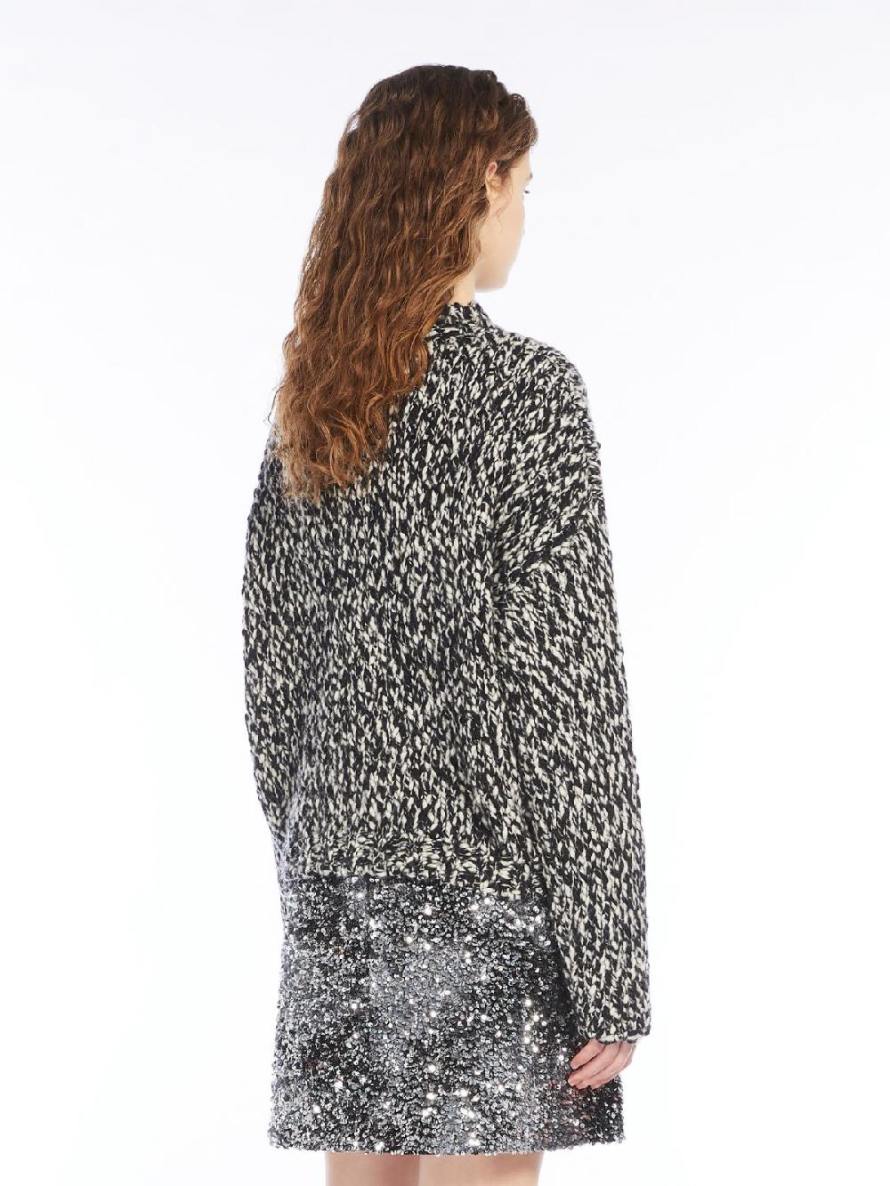 Weekend Maglia Girocollo In Mista Lana Chiné