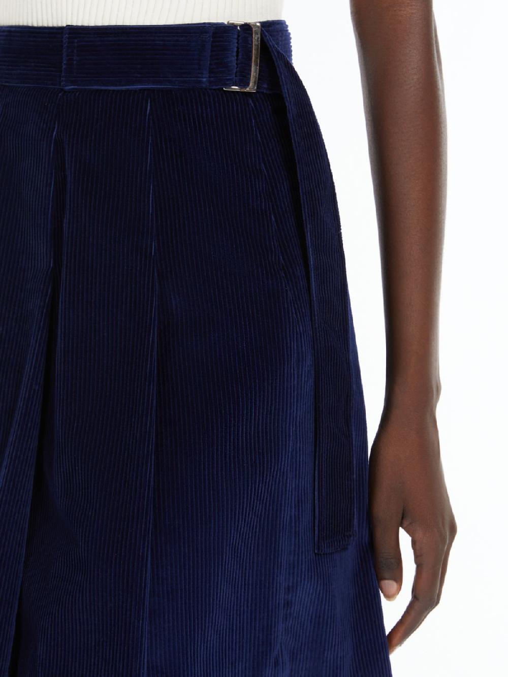 Weekend Minigonna A Pieghe In Velluto