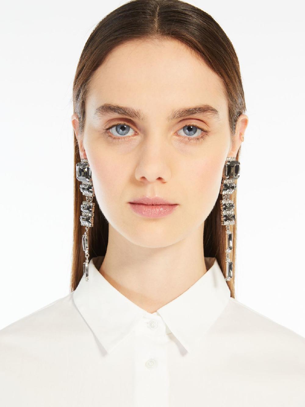 Weekend Orecchini Pendenti Con Strass