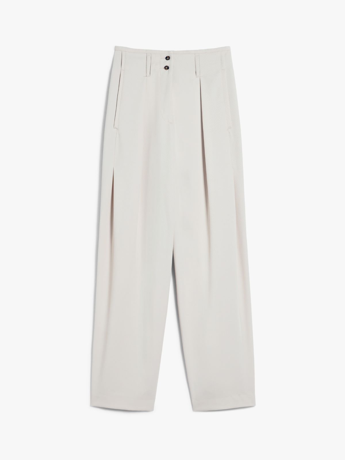 Weekend Pantalone Ampio In Mista Lana