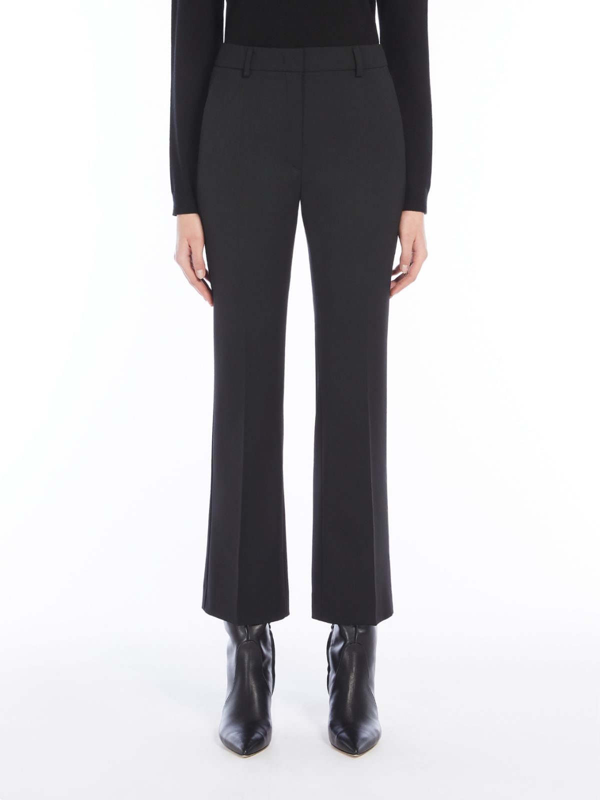 Weekend Pantalone Dritto In Lana Tecnica