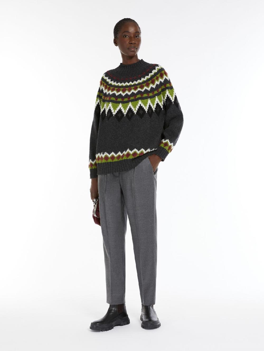 Weekend Pantalone in lana comfort