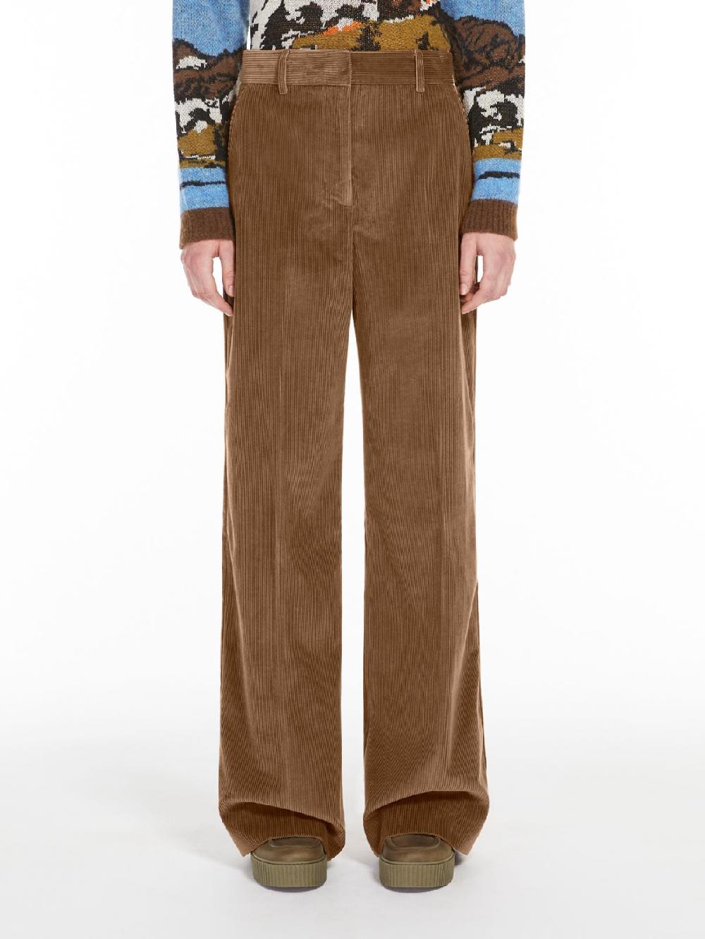 Weekend Pantalone Wide Leg In Velluto