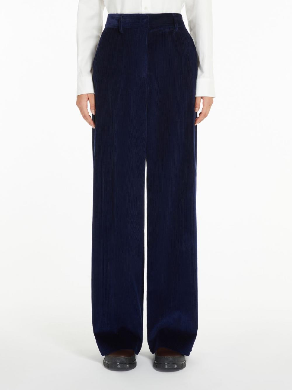 Weekend Pantalone Wide Leg In Velluto