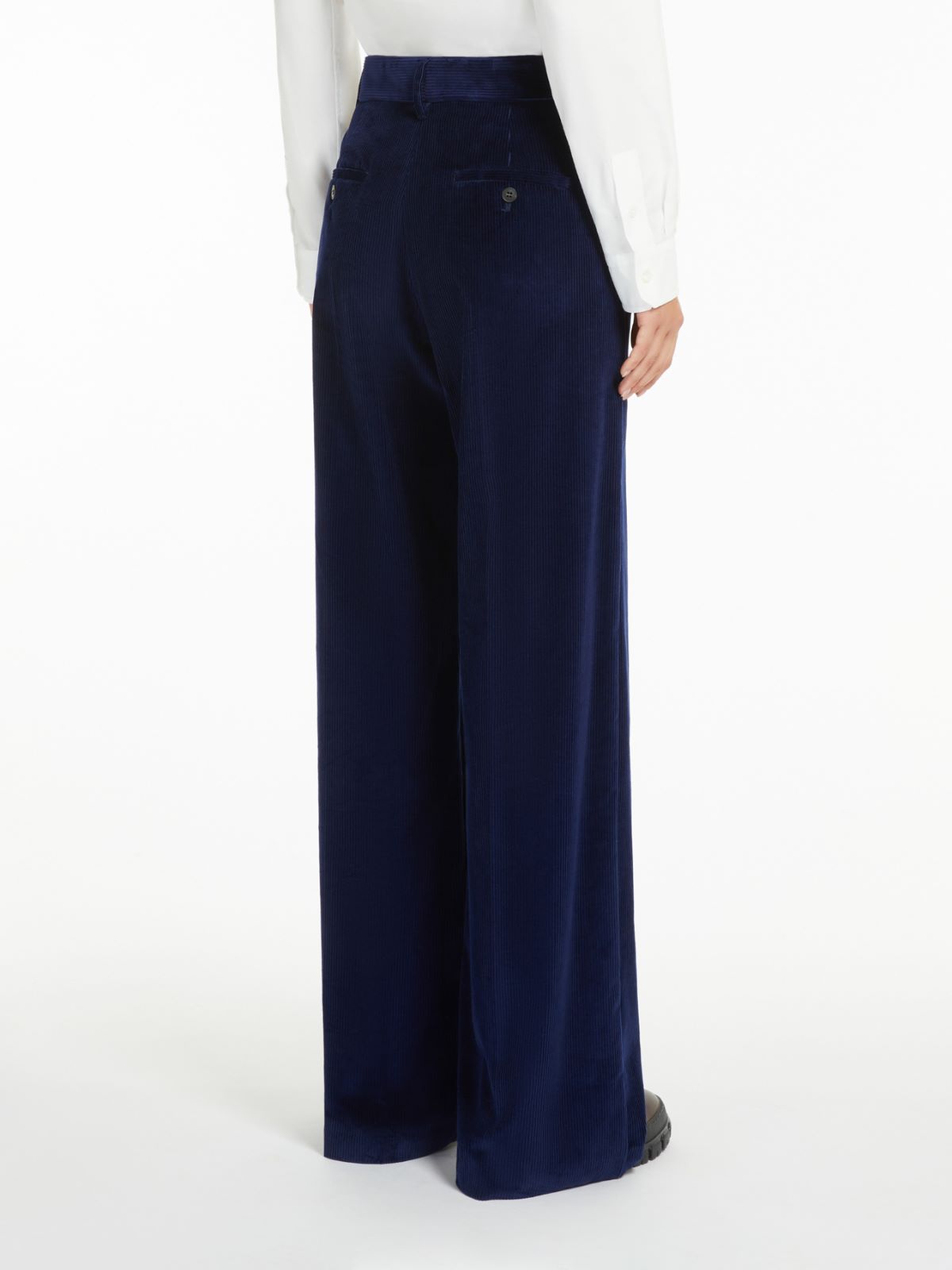 Weekend Pantalone Wide Leg In Velluto