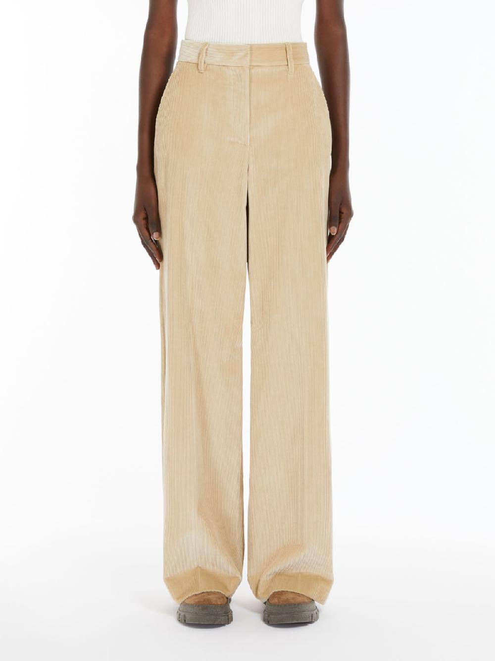 Weekend Pantalone Wide Leg In Velluto