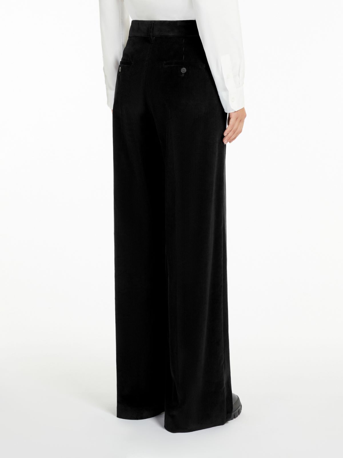 Weekend Pantalone Wide Leg In Velluto