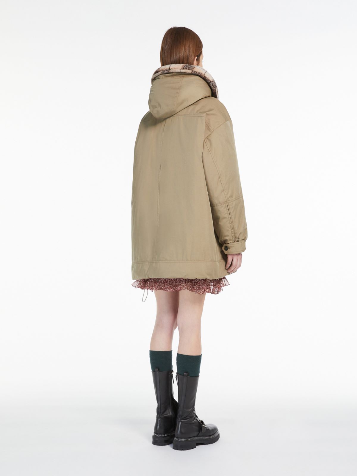 Weekend Parka In Cotone Antigoccia