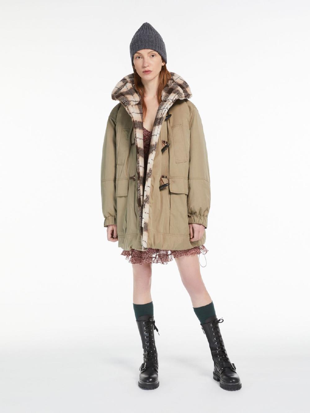 Weekend Parka in cotone antigoccia