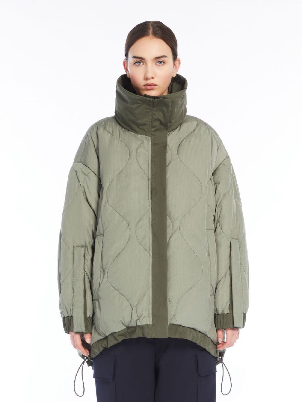 Weekend Parka Reversibile In Tessuto Antigoccia