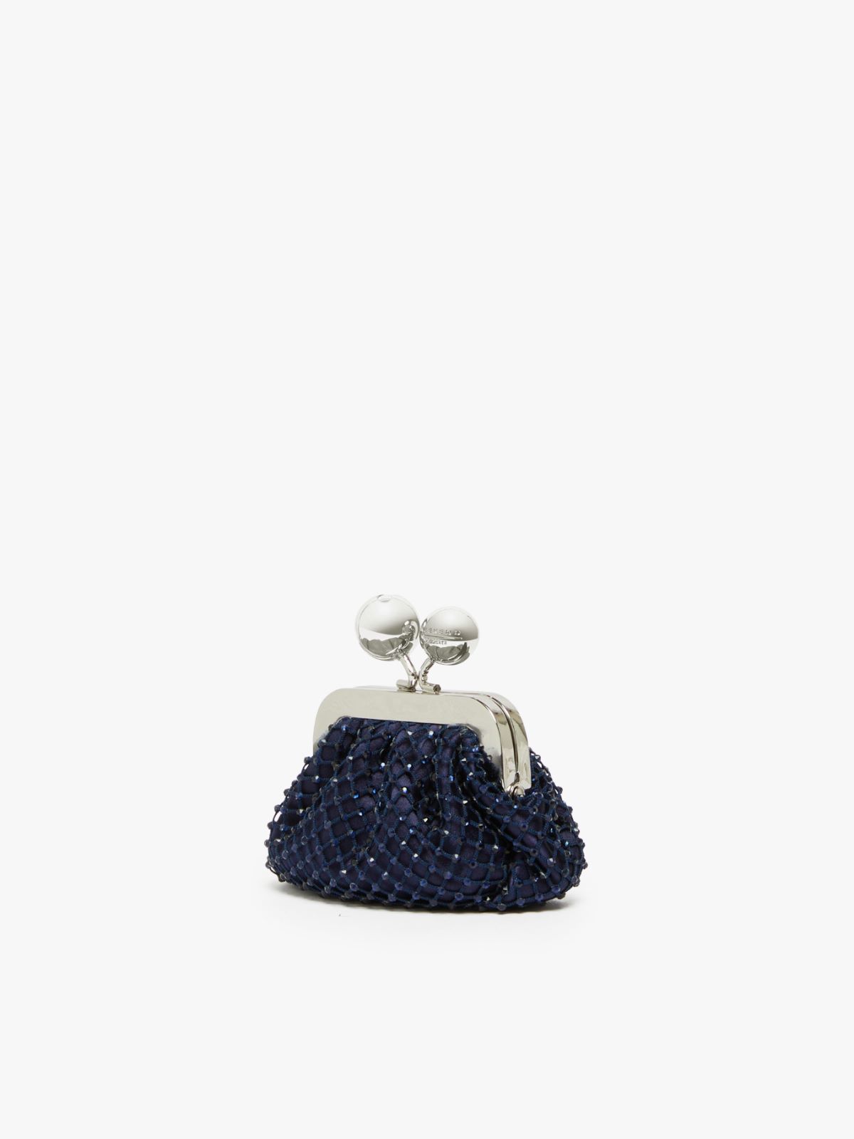 Weekend Pasticcino Bag Nano In Raso Con Strass