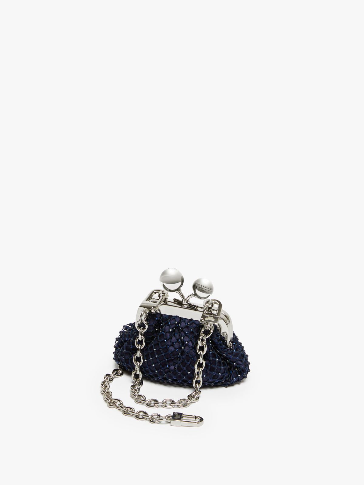 Weekend Pasticcino Bag Nano In Raso Con Strass