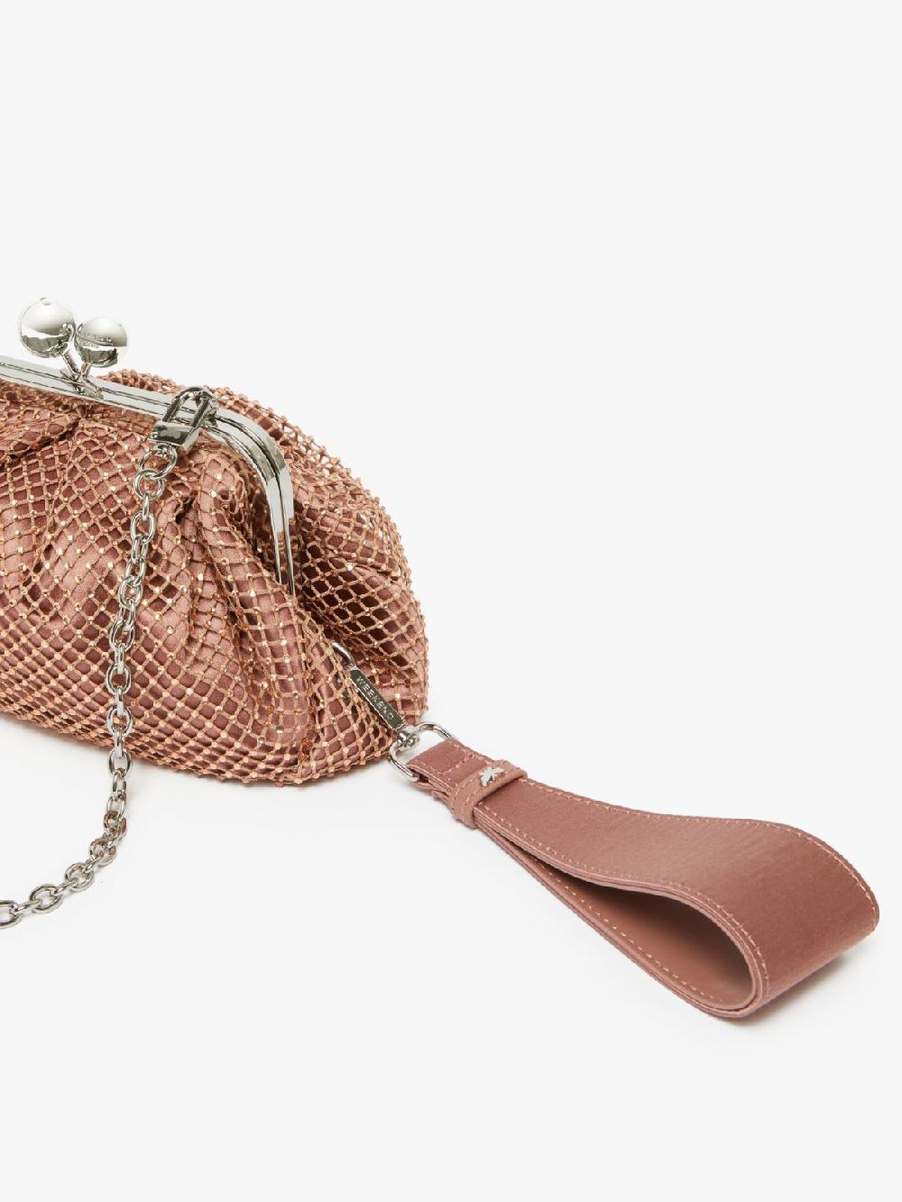 Weekend Pasticcino Bag Small In Rete E Strass