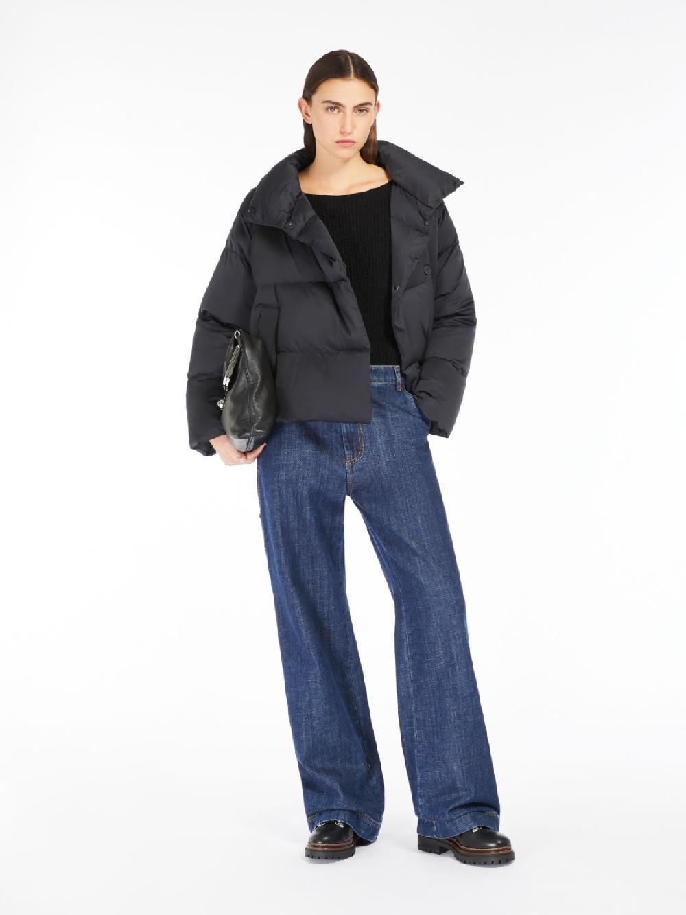 Weekend Piumino in raso antigoccia